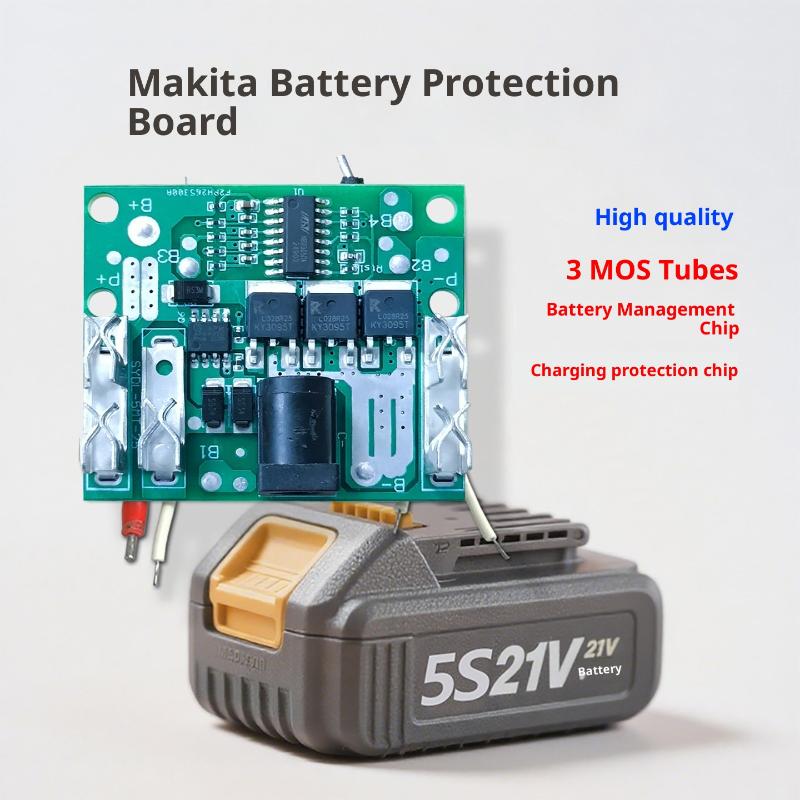Li Ion Charger Module - Premium BMS 5S 20A Koruma Kartı