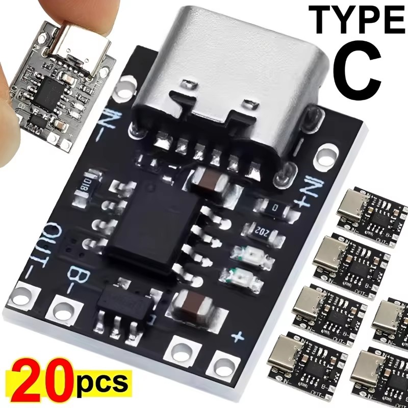 Li Ion Charger Module - 1/10/20 adet 3.7V lityum pil şarj