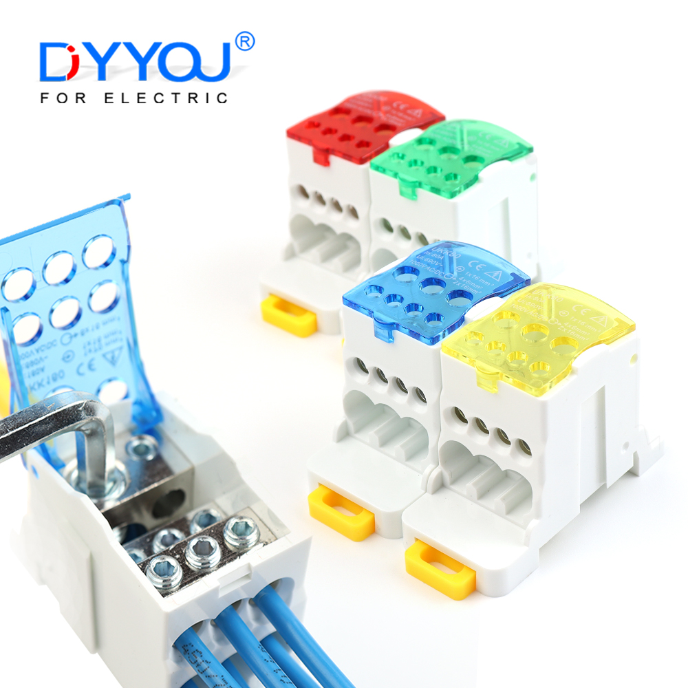 Screw Terminal Block - 1 in 6 out ray tipi