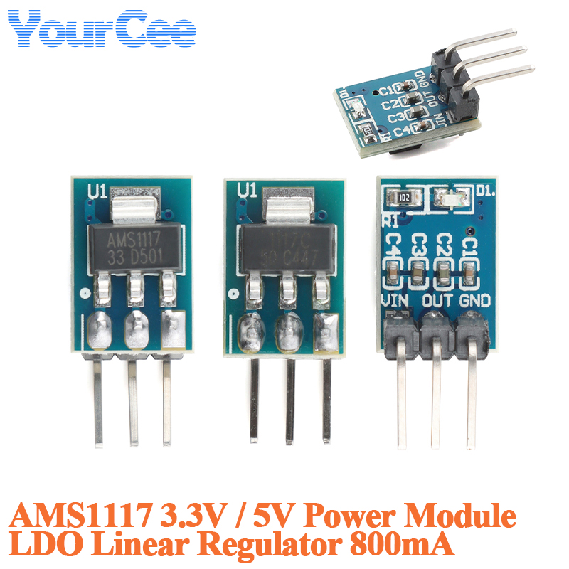 20 adet/1 adet AMS1117 3.3V 5V - Ams1117 Module incelemesi ve fiyatı