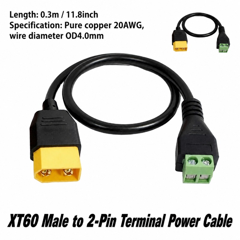XT60 Konnektör Erkek Dişi - 2  - Screw Terminal Block incelemesi ve fiyatı