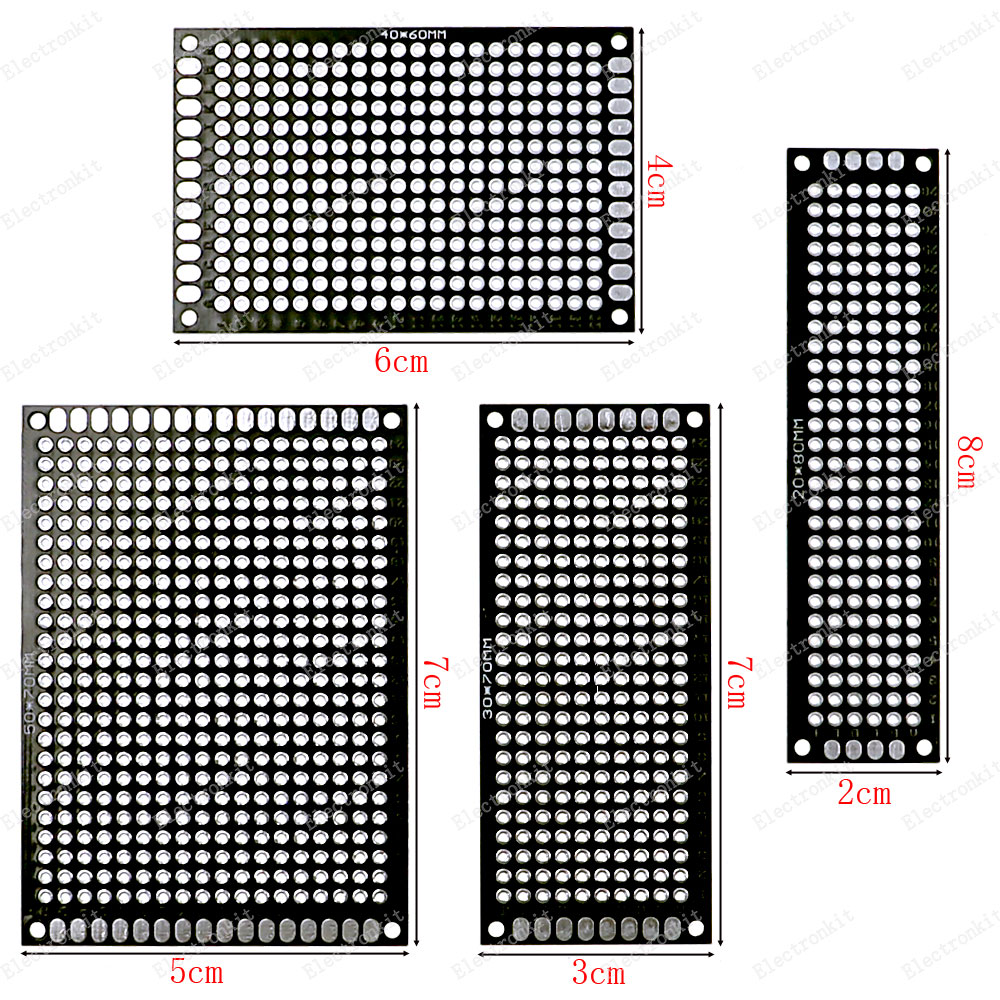 20 adet/grup PCB prototip kuru - Perfboard incelemesi ve fiyatı