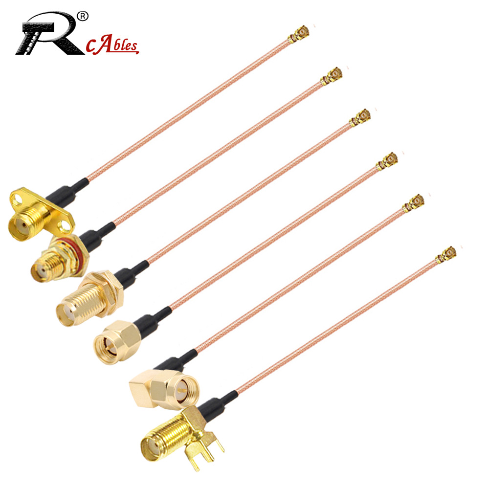 1PC UFL u.FL MHF Dişi - SMA Di - Ipex Connector incelemesi ve fiyatı